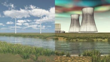 Atomkraft vs. erneuerbaren Energien