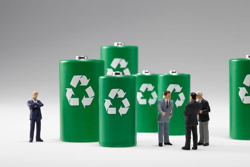 Recycling von EV-Batterien