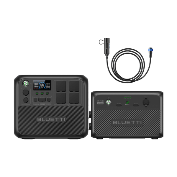 BLUETTI AC200L Tragbare Powerstation | 2400 W 2048 Wh, AC200L+B210 | 2400 W 4198 Wh Power-Kit