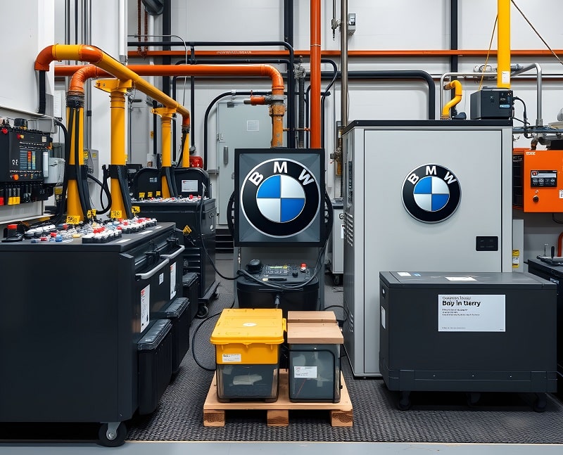 Batterie Recycling BMW