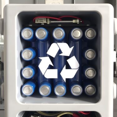 Recycling von lithium Batterien